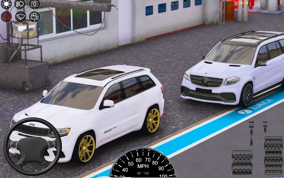 US Prado Car Games Simulator [МОД: Меню, Бесконечные монеты и Открытые уровни] Screenshot 5