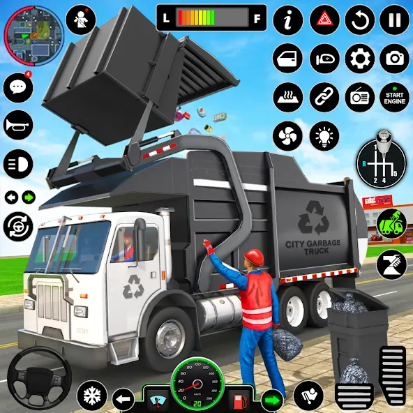 Truck Driving Games Truck Game (Трак Драйвинг игры Трак игра) [МОД: Много денег, Монет и Все открыто] Screenshot 1