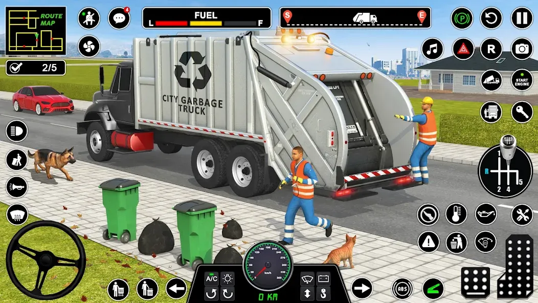 Truck Driving Games Truck Game (Трак Драйвинг игры Трак игра) [МОД: Много денег, Монет и Все открыто] Screenshot 3