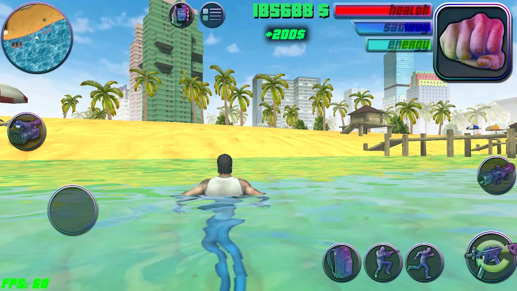 Crazy Miami Online (Крейзи Майами Онлайн) [МОД: Много денег, Монет и Все открыто] Screenshot 4