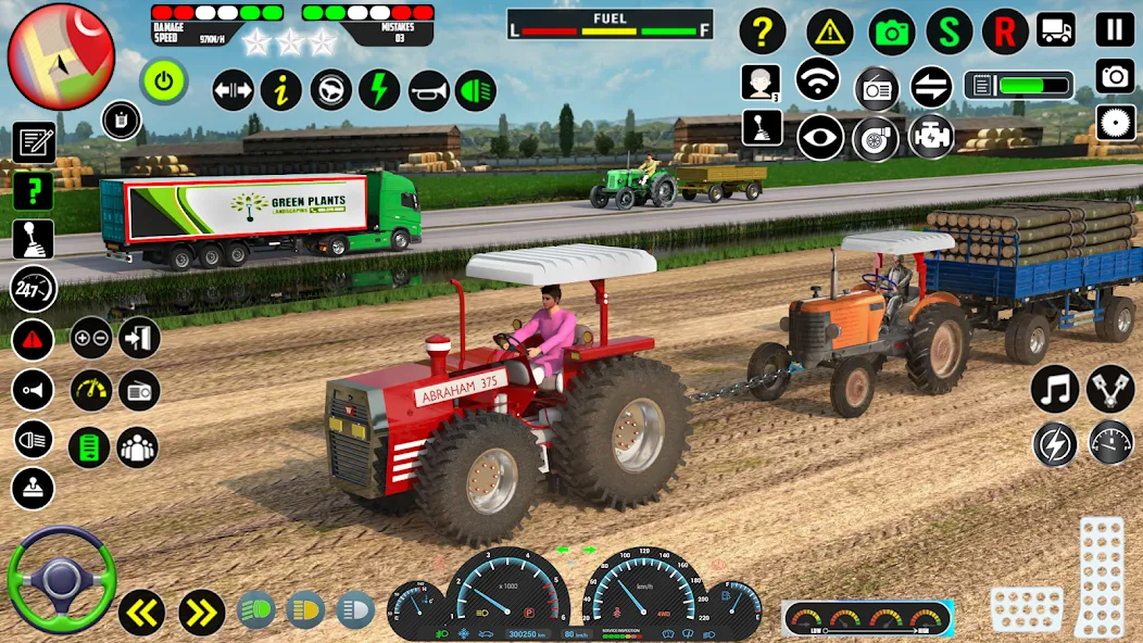 Farming Tractor Game Simulator (Фарминг Трактор Игра Симулятор) [МОД: Бесконечные деньги, Монеты и Мега MOD] Screenshot 4