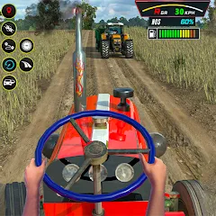 Скачать Farming Tractor Game Simulator (Фарминг Трактор Игра Симулятор) [МОД: Бесконечные деньги, Монеты и Мега MOD] | Взлом Farming Tractor Game Simulator на Андроид