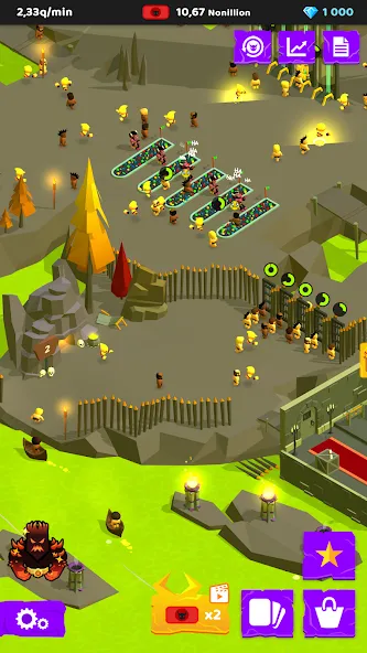 Hell: Idle Evil Tycoon Sim (Хелл) [МОД: Бесконечные деньги, Монеты и Мега MOD] Screenshot 3