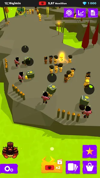 Hell: Idle Evil Tycoon Sim (Хелл) [МОД: Бесконечные деньги, Монеты и Мега MOD] Screenshot 4