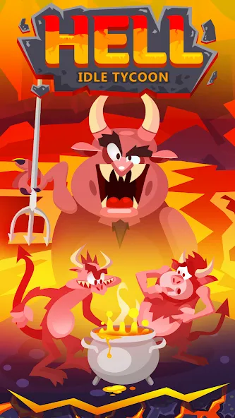 Hell: Idle Evil Tycoon Sim (Хелл) [МОД: Бесконечные деньги, Монеты и Мега MOD] Screenshot 5