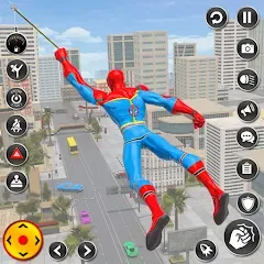 Скачать Spider Rope Hero Spider Games [МОД: Меню, Бесконечные монеты и Открытые уровни] | Взлом Spider Rope Hero Spider Games на Андроид