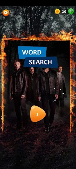 Supernatural Word Search (упернатуральный поиск слов) [МОД: Все открыто, Дополнительные деньги и Меню MOD] Screenshot 1