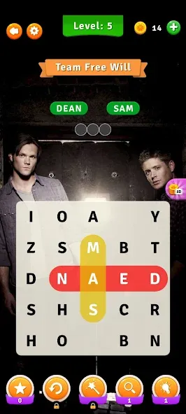 Supernatural Word Search (упернатуральный поиск слов) [МОД: Все открыто, Дополнительные деньги и Меню MOD] Screenshot 3