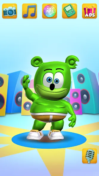 Talking Gummy Bear Kids Games [МОД: Много монет, Открытые уровни и Мега MOD] Screenshot 1