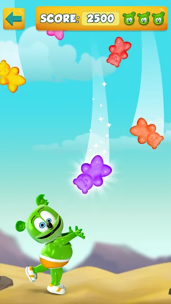 Talking Gummy Bear Kids Games [МОД: Много монет, Открытые уровни и Мега MOD] Screenshot 2