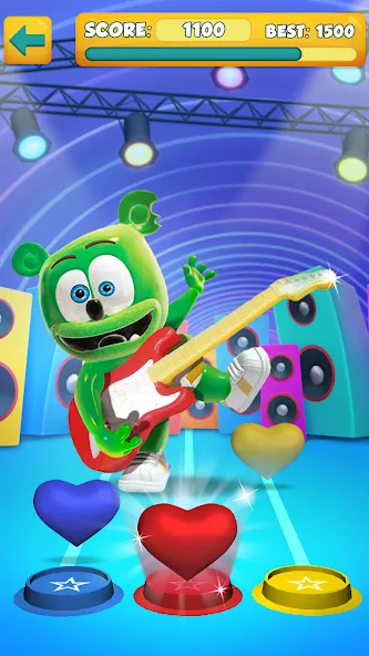 Talking Gummy Bear Kids Games [МОД: Много монет, Открытые уровни и Мега MOD] Screenshot 3