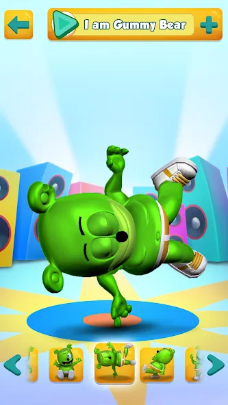 Talking Gummy Bear Kids Games [МОД: Много монет, Открытые уровни и Мега MOD] Screenshot 5