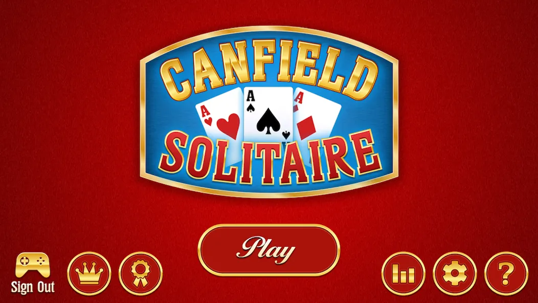 Canfield Solitaire (Кэнфилд пасьянс) [МОД: Бесконечные деньги, Монеты и Мега MOD] Screenshot 4