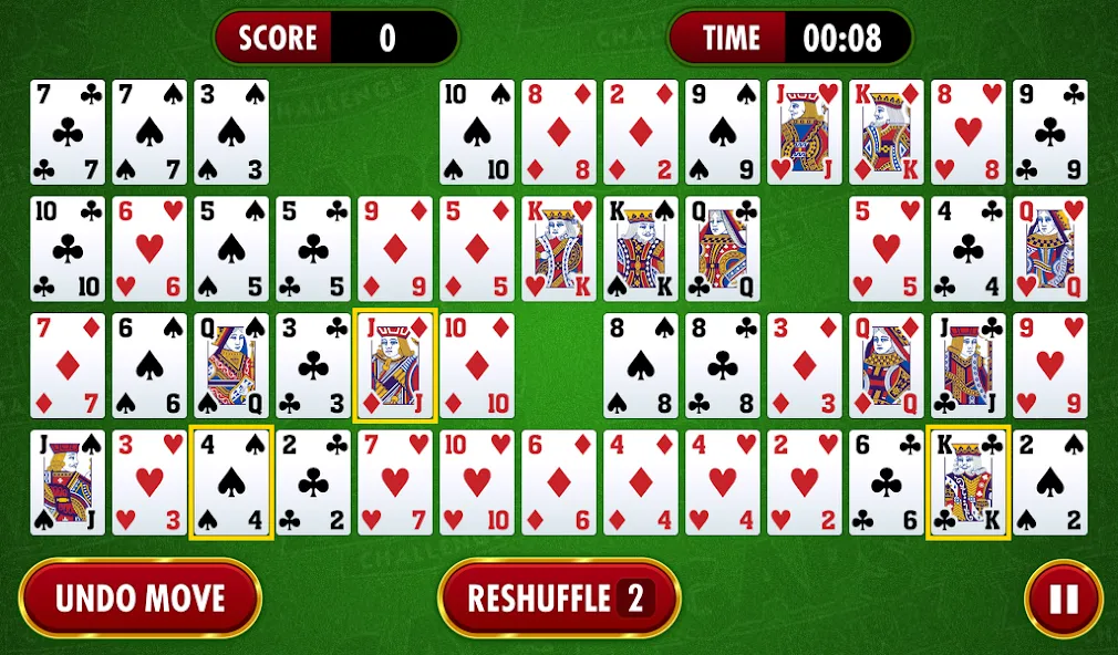 Gaps Solitaire Challenge (Гапс Солитер Челлендж) [МОД: Много монет, Открытые уровни и Мега MOD] Screenshot 4