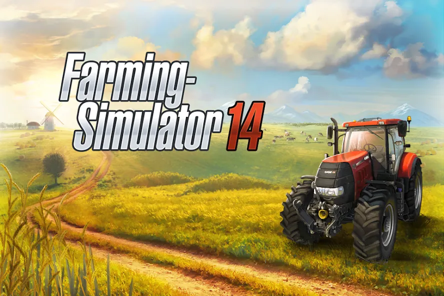 Farming Simulator 14 (Фарминг Симулятор 14) [МОД: Все открыто, Дополнительные деньги и Меню MOD] Screenshot 1
