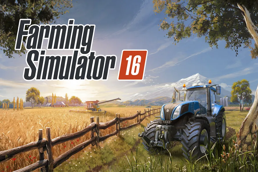 Farming Simulator 16 (Фарминг Симулятор 16) [МОД: Много денег, Монет и Все открыто] Screenshot 1