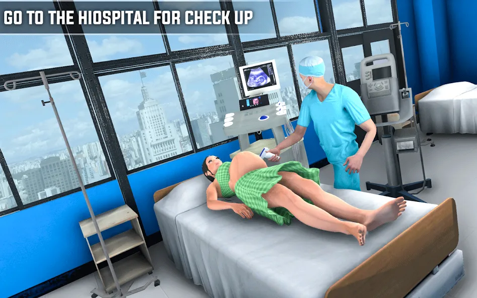 Pregnant Games Mommy Simulator [МОД: Меню, Бесконечные монеты и Открытые уровни] Screenshot 4