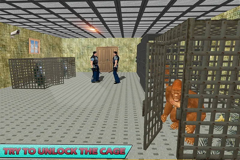 Gorilla Smash City Escape Jail [МОД: Меню, Бесконечные монеты и Открытые уровни] Screenshot 4