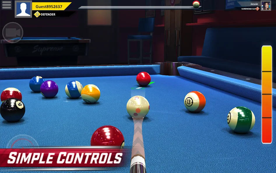 Pool Stars - 3D Online Multipl (Пул Старс) [МОД: Меню, Бесконечные монеты и Открытые уровни] Screenshot 2