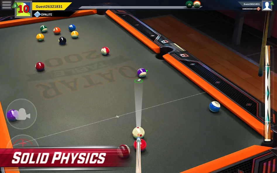 Pool Stars - 3D Online Multipl (Пул Старс) [МОД: Меню, Бесконечные монеты и Открытые уровни] Screenshot 3