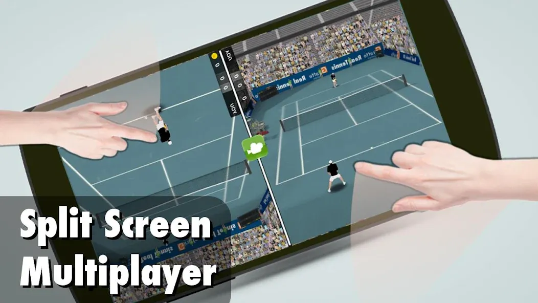Tennis Champion 3D - Online Sp [МОД: Бесконечные деньги, Монеты и Мега MOD] Screenshot 4