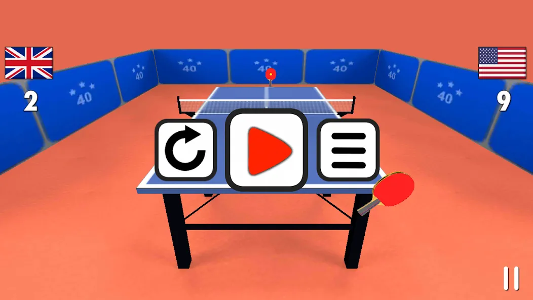 Table Tennis 3D [МОД: Много денег, Монет и Все открыто] Screenshot 4