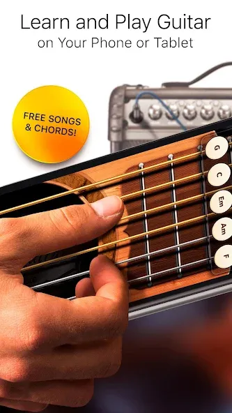 Real Guitar - Music Band Game [МОД: Много денег, Монет и Все открыто] Screenshot 1