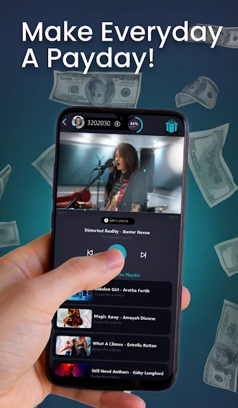 Cash Earning App Givvy Videos (Кэш Заработок Приложение  Видео) [МОД: Все открыто, Дополнительные деньги и Меню MOD] Screenshot 1