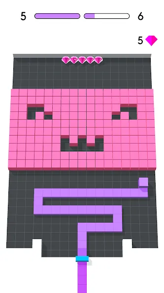 Color Fill 3D (Цолор Филл 3Д) [МОД: Деньги, Монеты и Меню MOD] Screenshot 1