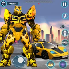 Скачать Flying Robot Transforming Game [МОД: Много монет, Открытые уровни и Мега MOD] | Взлом Flying Robot Transforming Game на Андроид