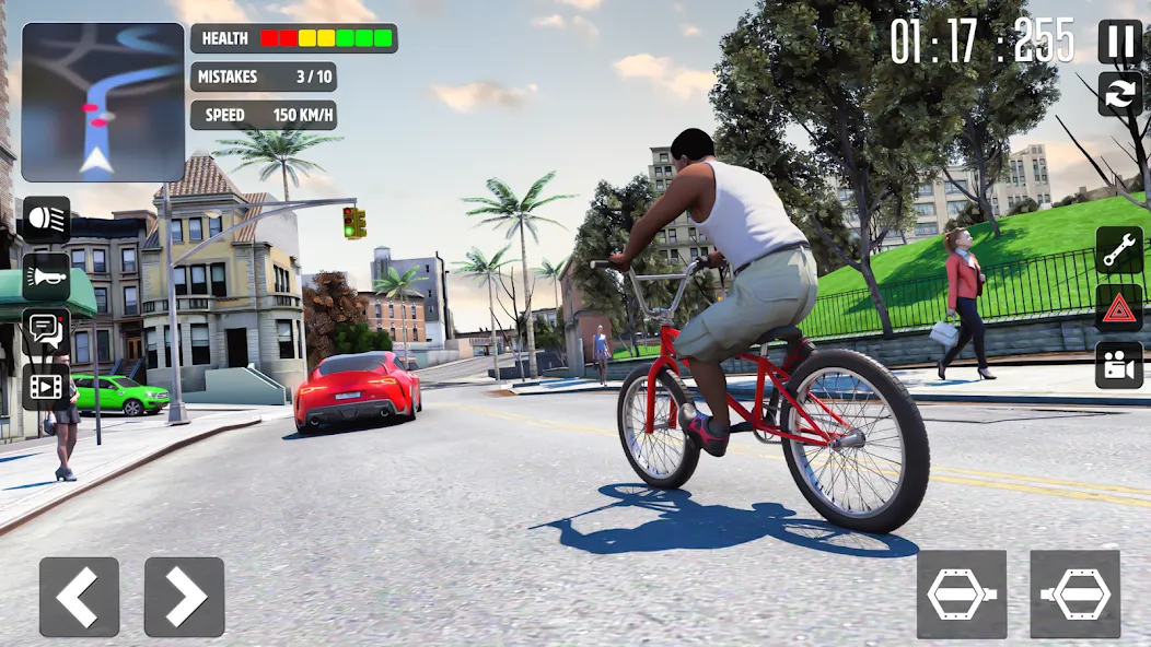 Cycle Stunt Games: Cycle Game (Оффроад Велосипедист ) [MOD: Mega Mod/Меню] - Скриншот 2