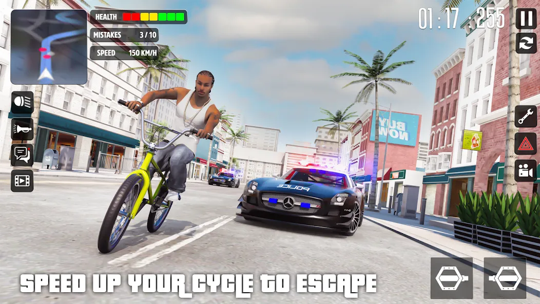 Cycle Stunt Games: Cycle Game (Оффроад Велосипедист ) [MOD: Mega Mod/Меню] - Скриншот 4