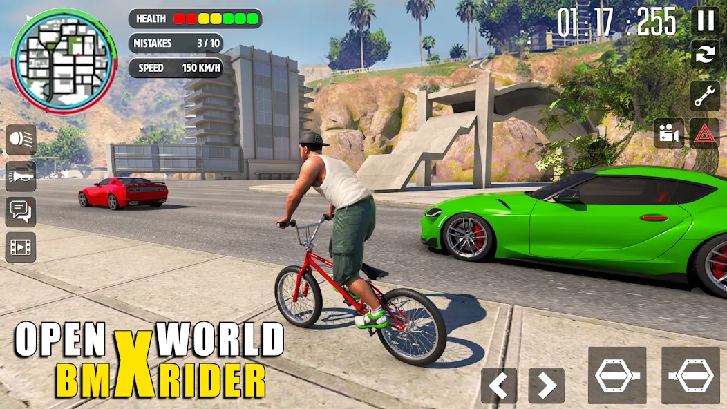 Cycle Stunt Games: Cycle Game (Оффроад Велосипедист ) [MOD: Mega Mod/Меню] - Скриншот 5