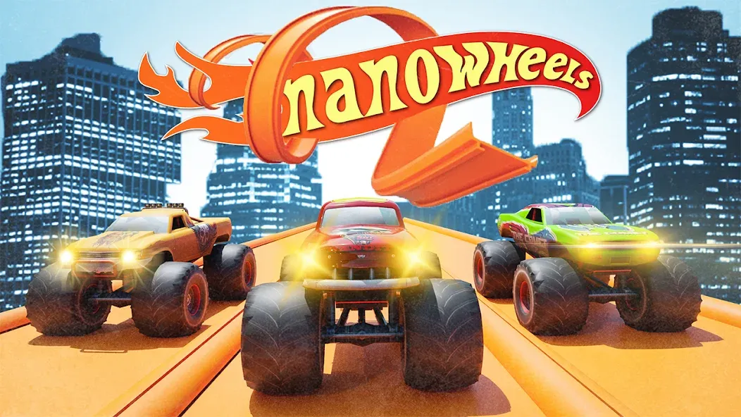 Nano Monster Truck Jam Game [МОД: Меню, Бесконечные монеты и Открытые уровни] Screenshot 1