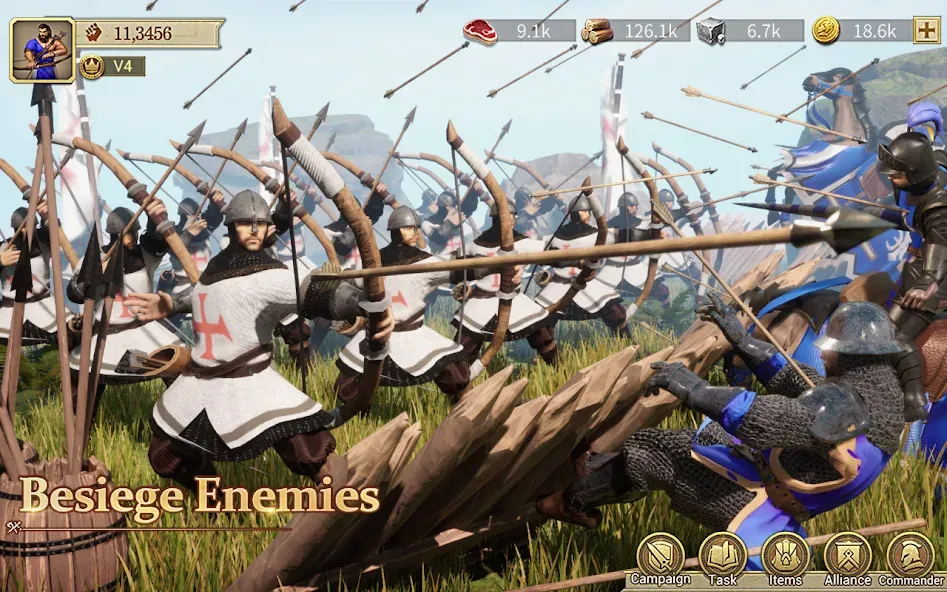 Game of Empires:Warring Realms (Уорринг Нейшенс) [МОД: Много монет, Открытые уровни и Мега MOD] Screenshot 1
