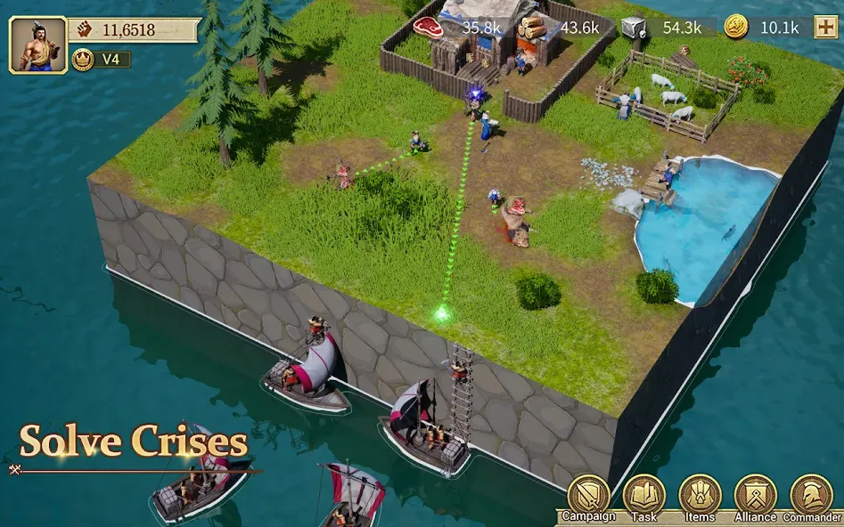 Game of Empires:Warring Realms (Уорринг Нейшенс) [МОД: Много монет, Открытые уровни и Мега MOD] Screenshot 4