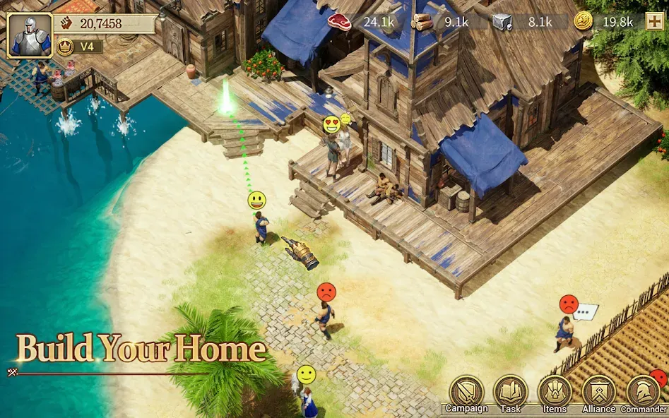 Game of Empires:Warring Realms (Уорринг Нейшенс) [МОД: Много монет, Открытые уровни и Мега MOD] Screenshot 5