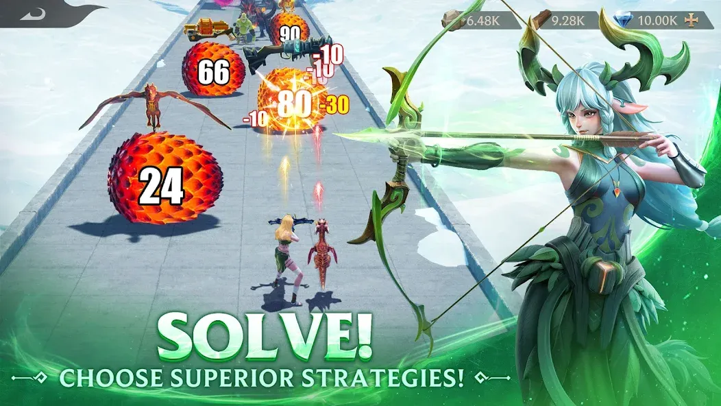 Puzzles & Chaos: Frozen Castle [МОД: Много денег, Монет и Все открыто] Screenshot 2