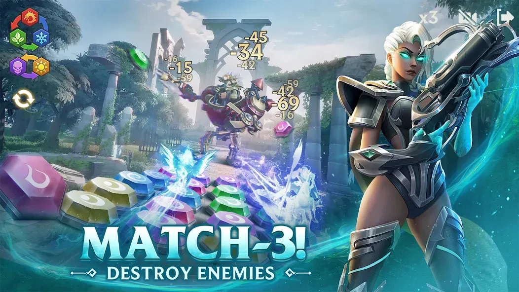 Puzzles & Chaos: Frozen Castle [МОД: Много денег, Монет и Все открыто] Screenshot 4