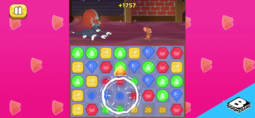 Tom & Jerry: Mouse Maze [МОД: Меню, Бесконечные монеты и Открытые уровни] Screenshot 3