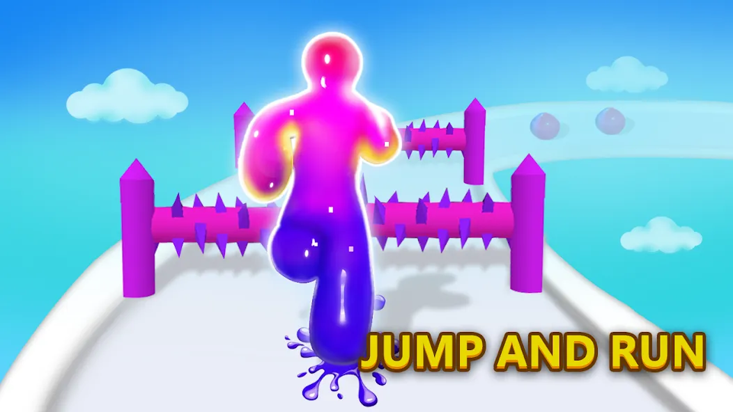 Blob Dash - Endless Runner (Блоб Дэш) [МОД: Деньги, Монеты и Меню MOD] Screenshot 1