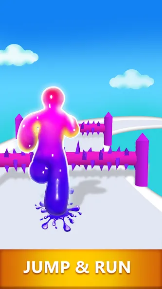Blob Dash - Endless Runner (Блоб Дэш) [МОД: Деньги, Монеты и Меню MOD] Screenshot 2