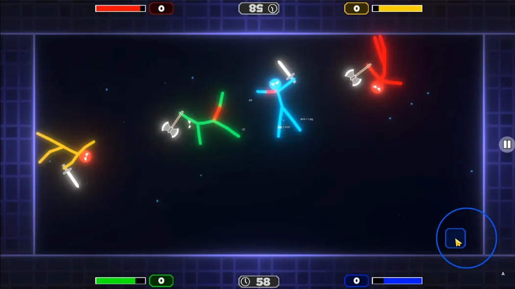 1234 Player Mini Game [МОД: Меню, Бесконечные монеты и Открытые уровни] Screenshot 5
