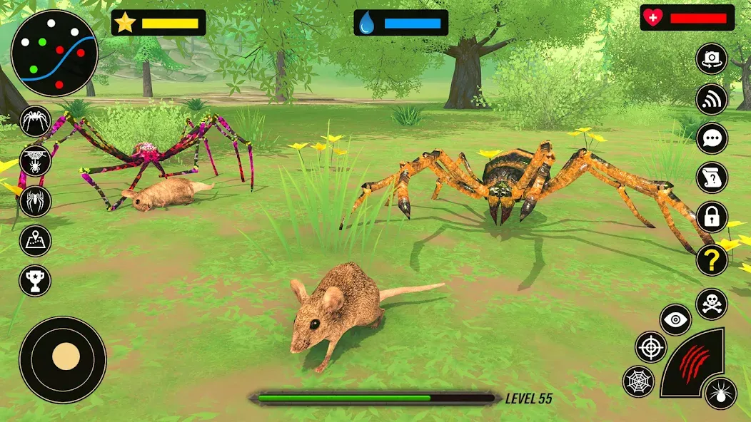Spider Simulator - Creepy Tad (Спайдер Симулятор) [МОД: Много монет, Открытые уровни и Мега MOD] Screenshot 4
