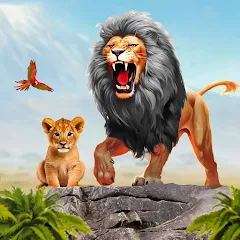 Скачать Ultimate Lion Simulator Game (Лайон Симулятор) [МОД: Все открыто, Дополнительные деньги и Меню MOD] | Взлом Ultimate Lion Simulator Game на Андроид