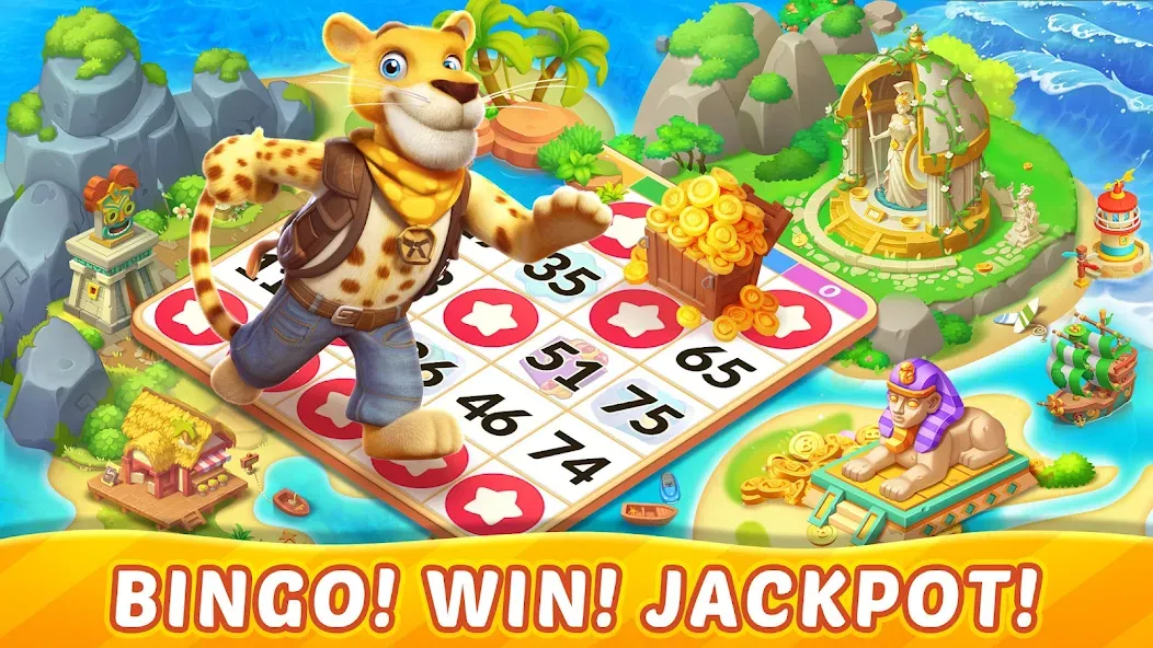 Bingo Aloha-Bingo tour at home (Бинго Алоха) [МОД: Деньги, Монеты и Меню MOD] Screenshot 1