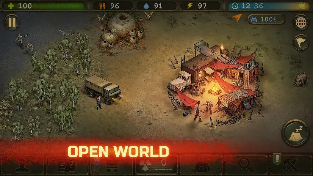 Day R Survival: Last Survivor (Дей Р Сурвайвал Гейм) [МОД: Много монет, Открытые уровни и Мега MOD] Screenshot 2