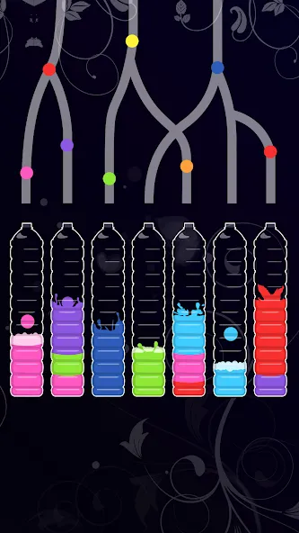Water Sort - Color Puzzle Game (Уотер Сорт) [МОД: Много денег, Монет и Все открыто] Screenshot 3