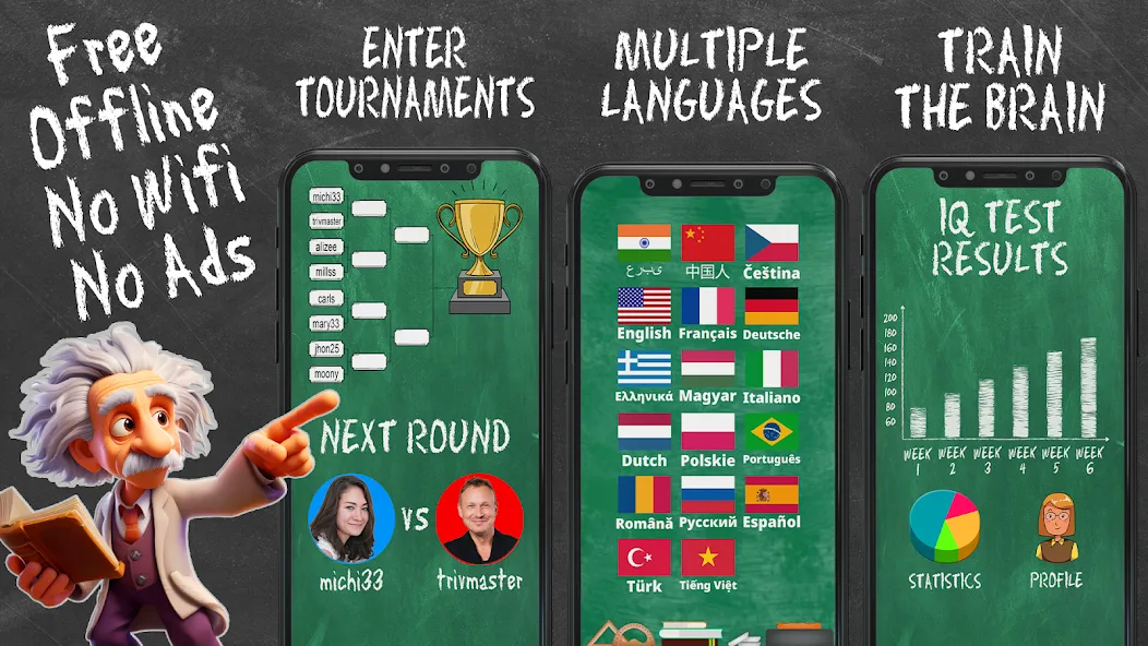 Quiz Games Offline Games [МОД: Много монет, Открытые уровни и Мега MOD] Screenshot 4