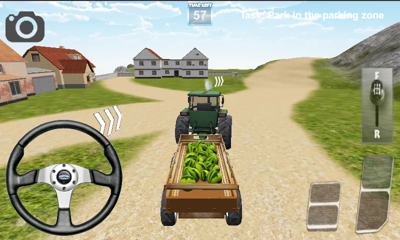 Tractor Farming Simulator 3D [МОД: Все открыто, Дополнительные деньги и Меню MOD] Screenshot 2